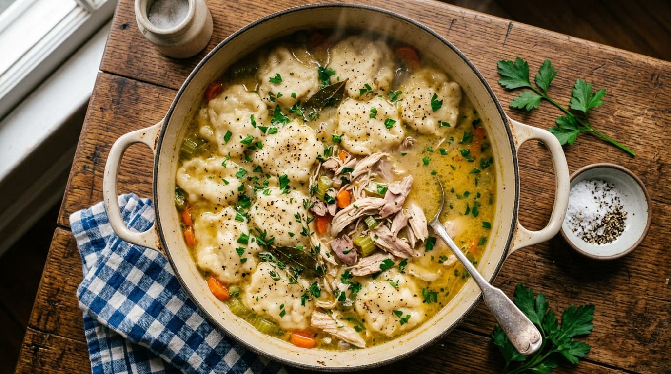 Southern Chicken and Dumplings