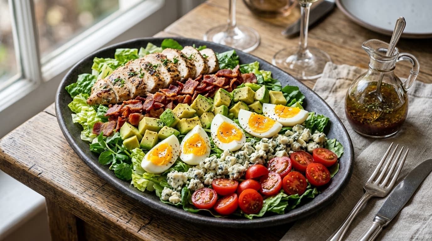 Classic American Cobb Salad (Blue Cheese Masterclass)