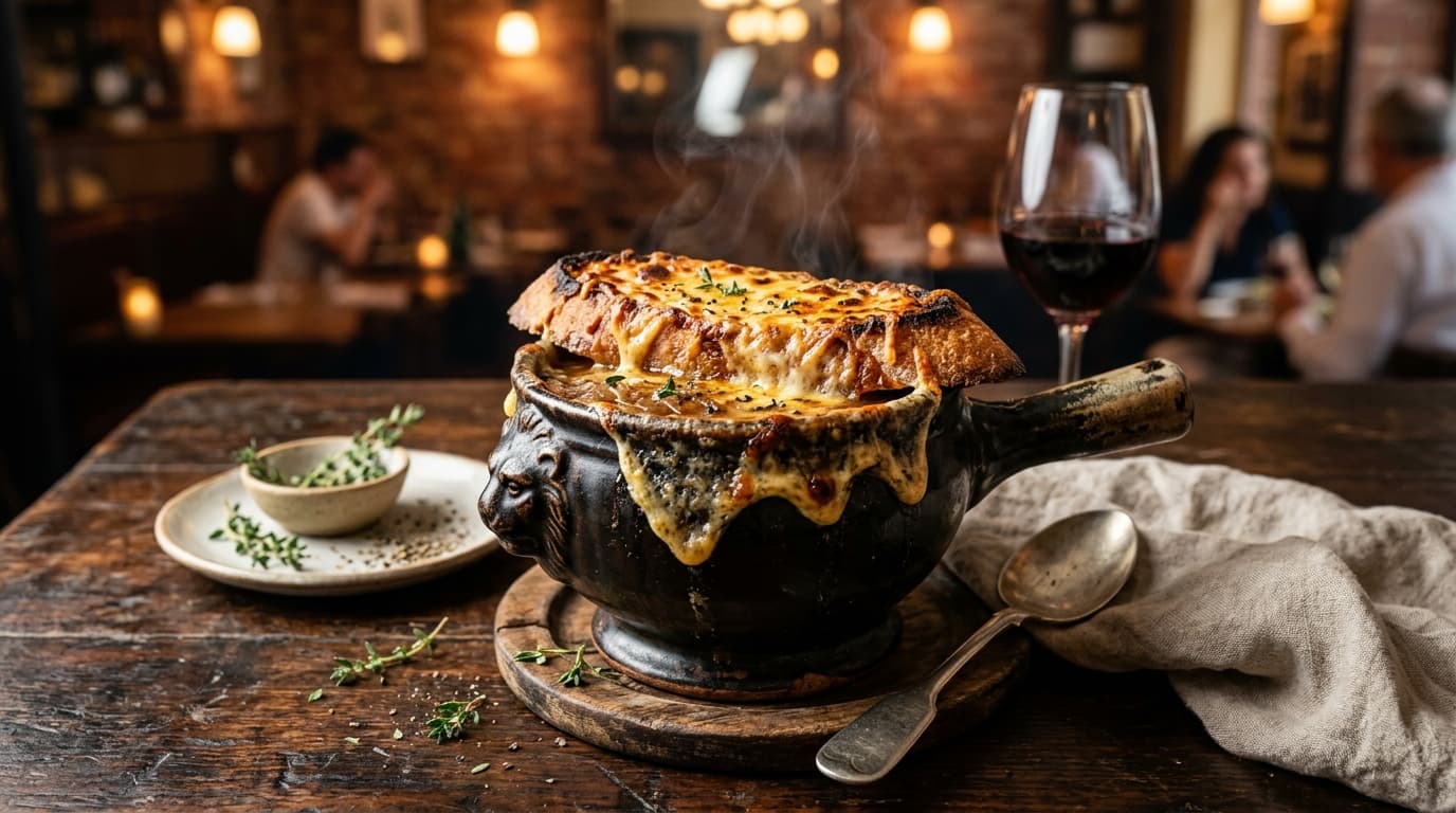 French Onion Soup (Classic Melted Gruyère Masterclass)
