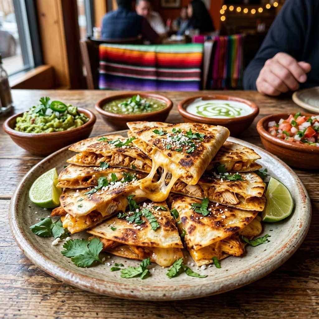 Mini Chicken Quesadillas (Crispy Skillet Cantina Masterclass)