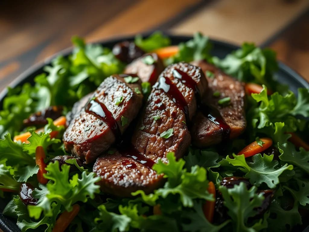 The Artisan Ribeye & Field Green Harvest Salad