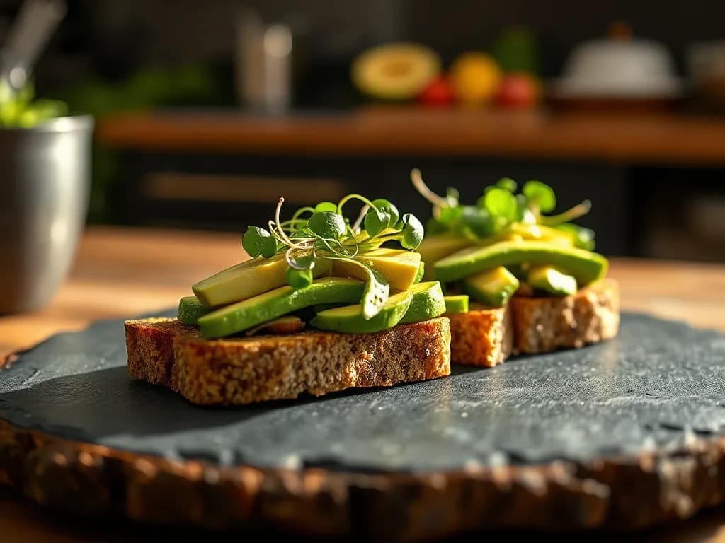 The Golden Hour Avocado Toast: Authentic Sprouted Grain Perfection
