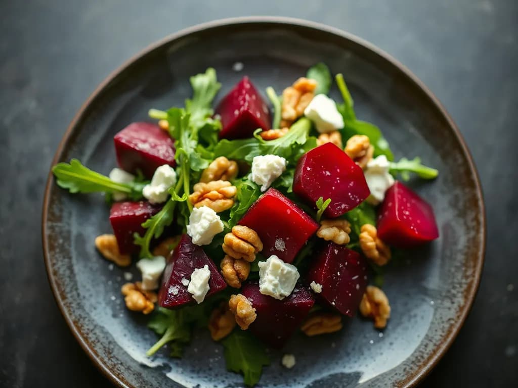Roasted Beet and Walnut Arugula Salad: A expert guide to Earthy Elegance