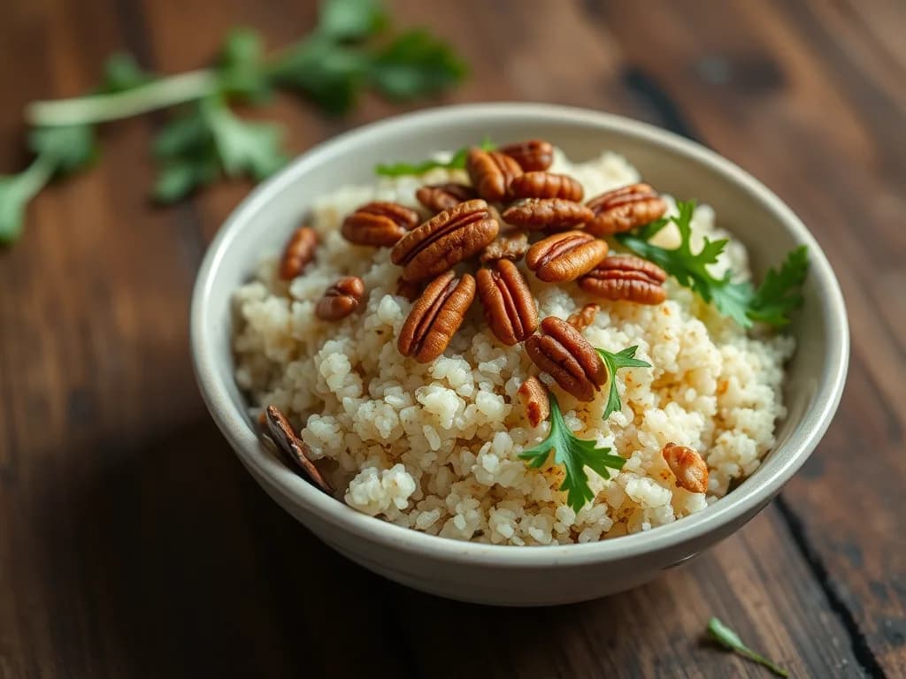 Golden Toasted Pecan & Quinoa Harvest Salad