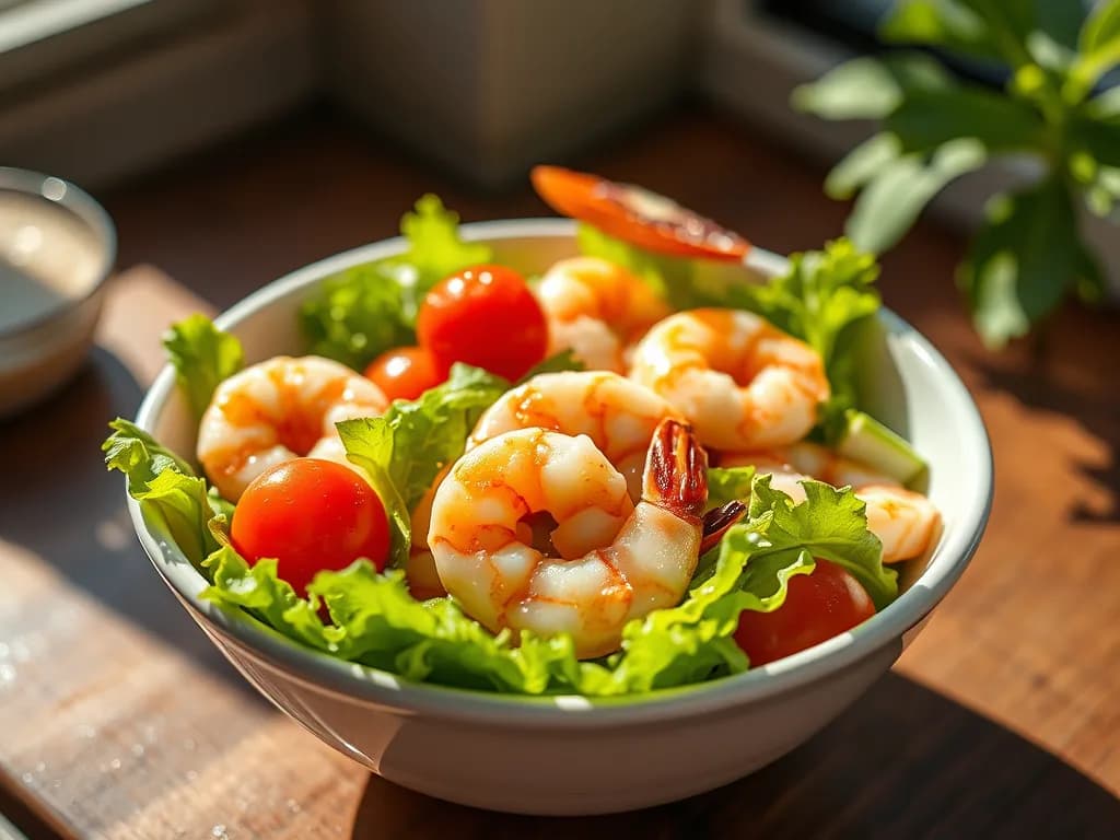 Zesty Lime Shrimp Salad: An Authentic Coastal Feast