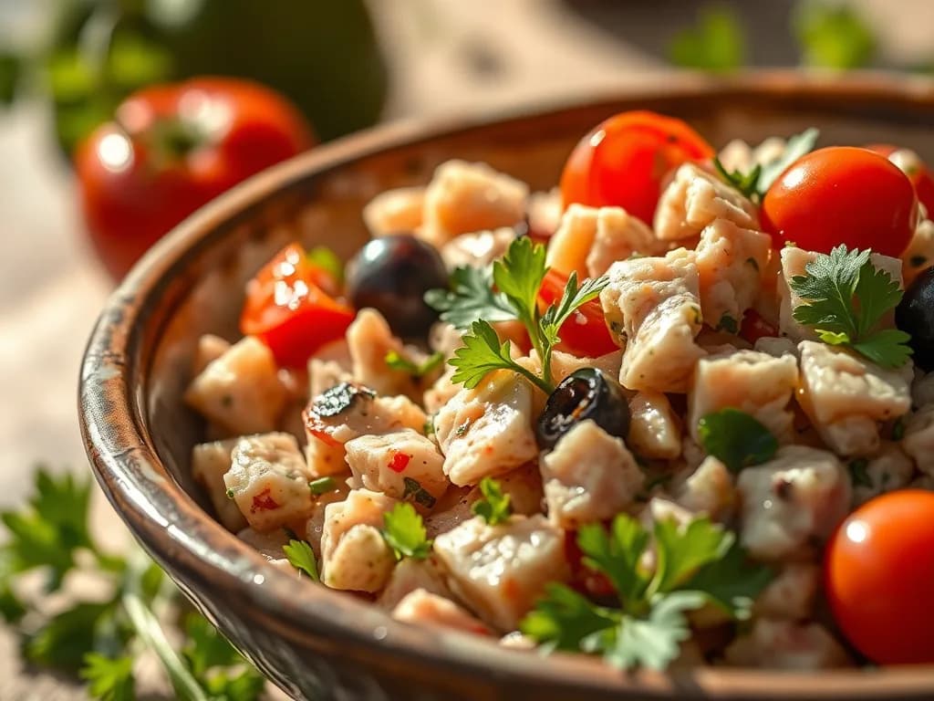 Sun-Drenched Mediterranean Tuna Salad: An Authentic Masterpiece