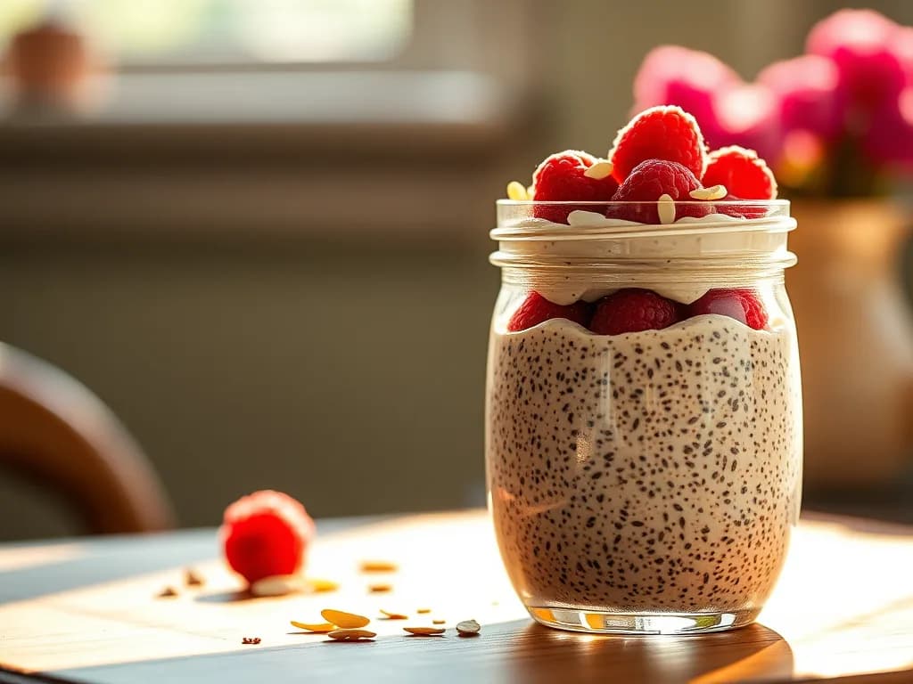Silken Almond & Vanilla Chia Seed Pudding: An Authentic Morning Ritual