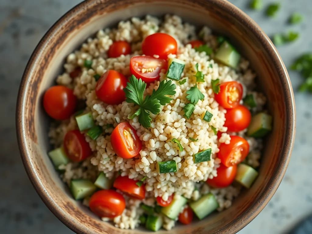 The Golden Harvest: Authentic Quinoa Salad