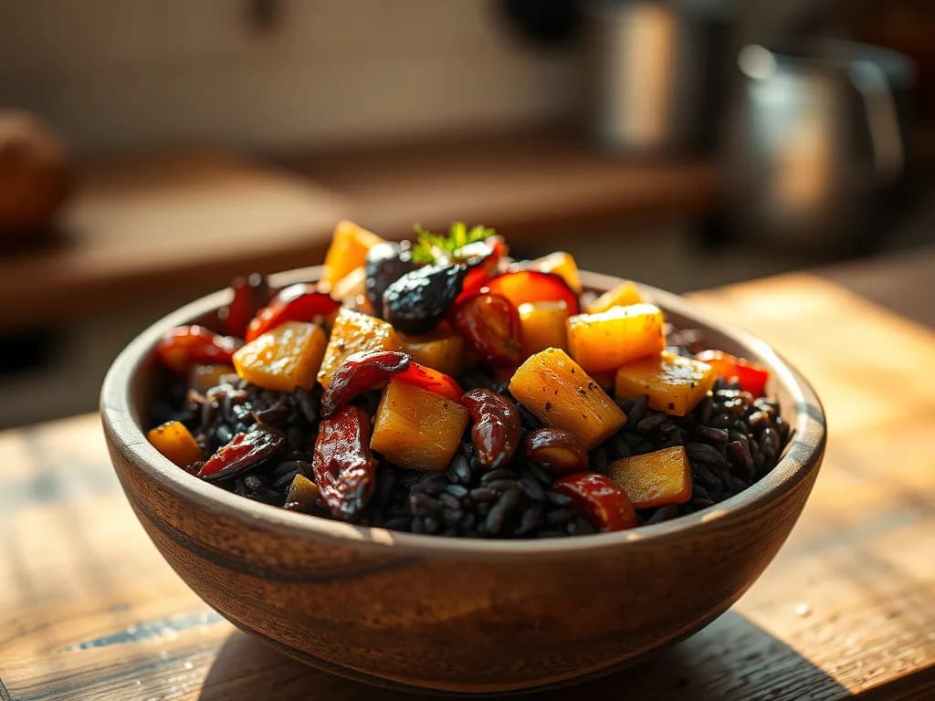 Roasted Harvest Medley with Nutty Wild Rice