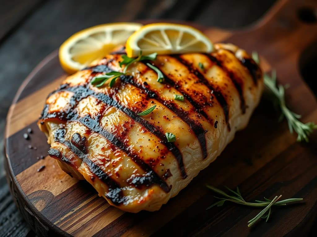 The Golden Sear: Master the Perfect Grilled Chicken Breast