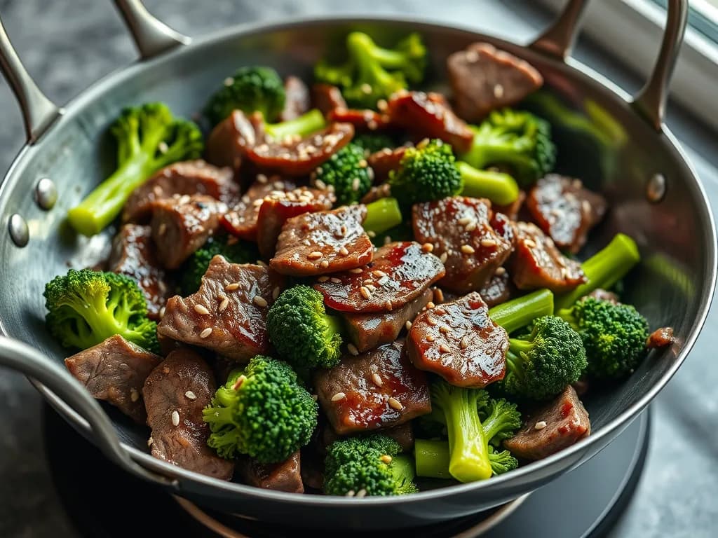 Sizzling Beef and Broccoli Stir-Fry (Low Carb)