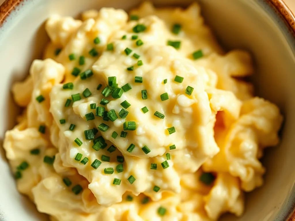 Silky Herb-Infused Scrambled Eggs
