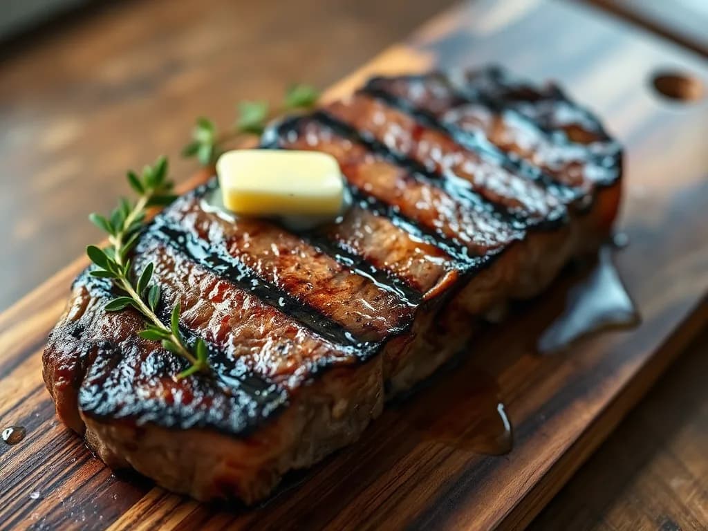 Perfectly Grilled Sirloin Steak