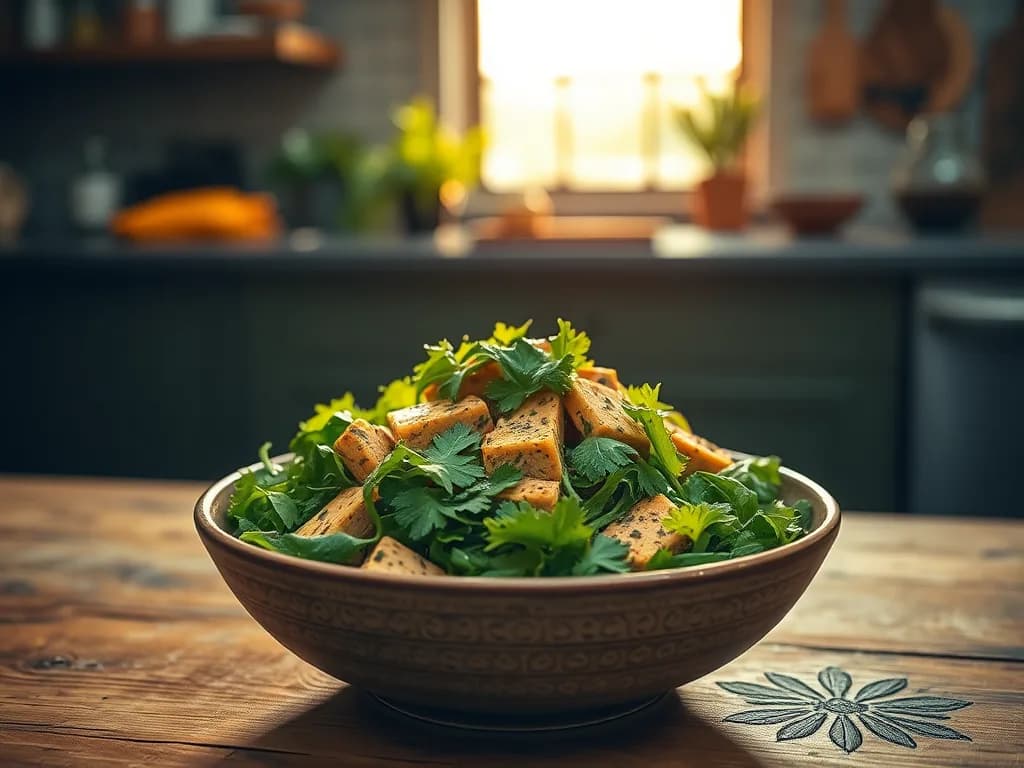 Tempeh Harvest Salad