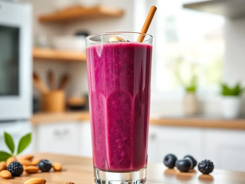 Berry Almond Smoothie