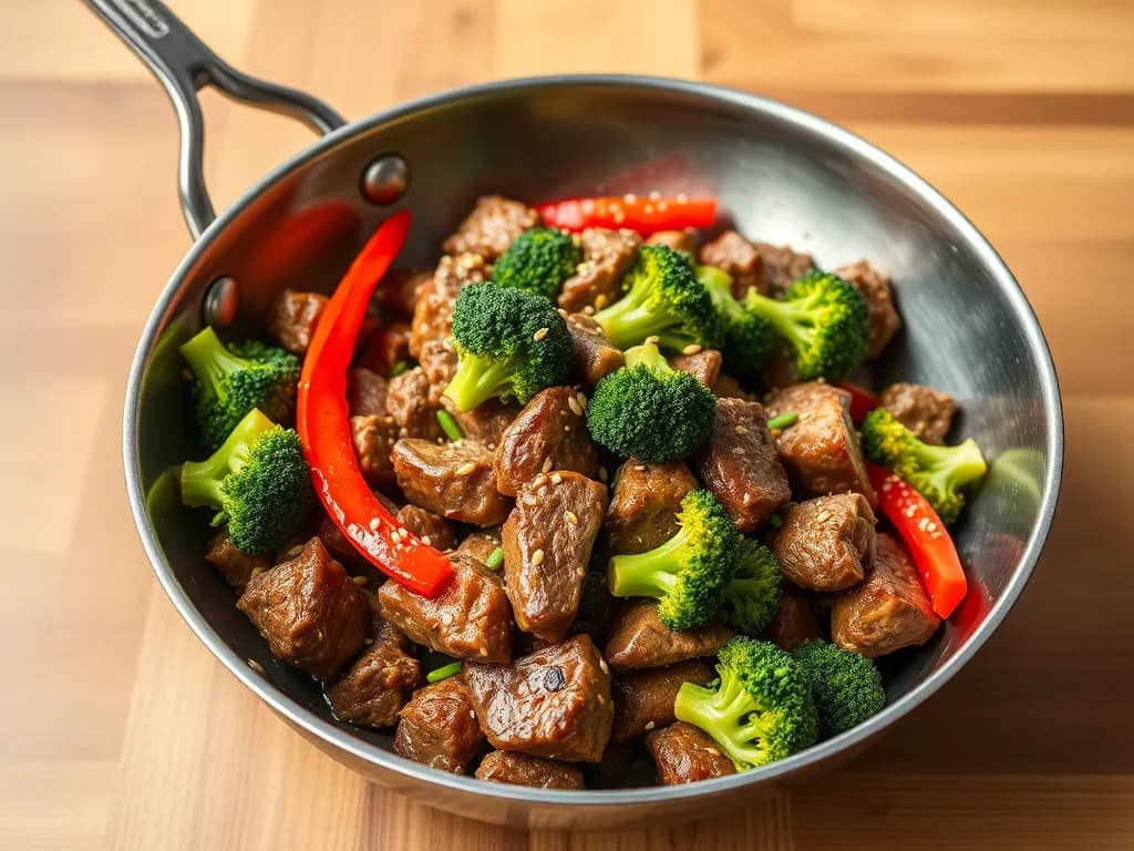 Clean & Crisp Lean Beef Stir-fry