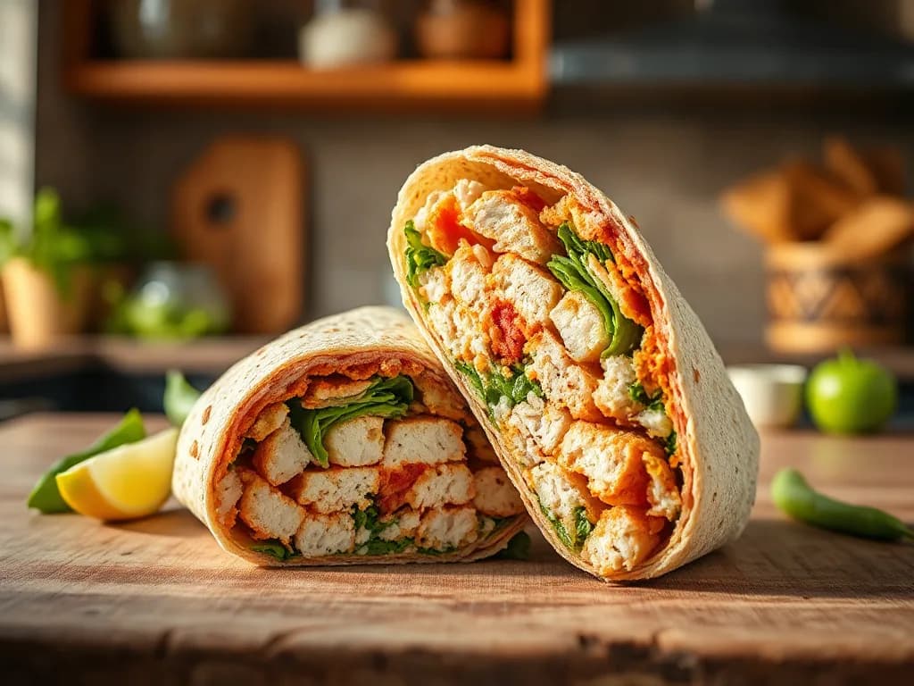 Vitality Chicken Wrap