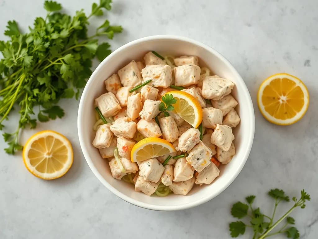 Bright & Crisp Lemon Zest Chicken Salad