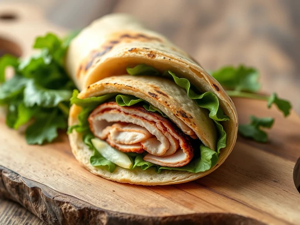 Turkey & Avocado Power Wrap