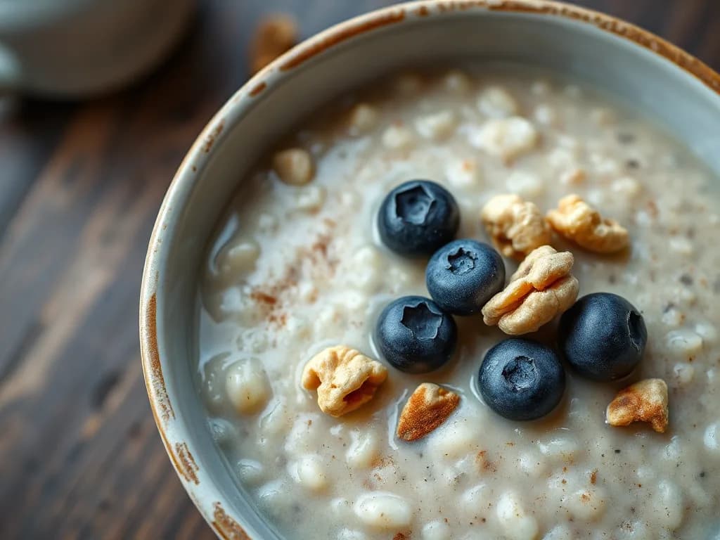 Warm Cinnamon Millet Porridge