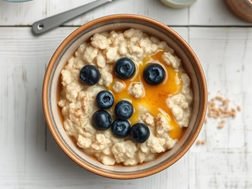 Warm Spiced Oat Porridge