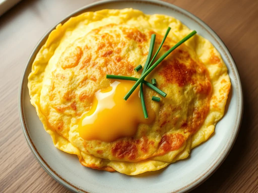Sharp Cheddar Omelet