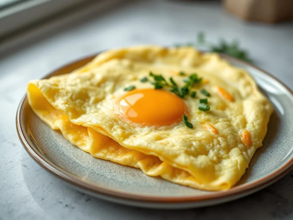 Three-Egg Herb Omelet