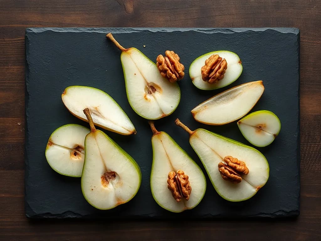 Pear & Walnut Platter