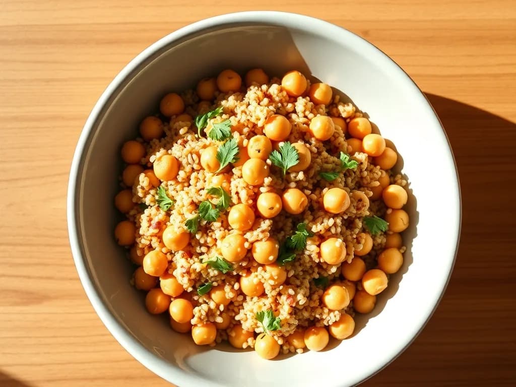 Zesty Quinoa Salad with Chickpeas