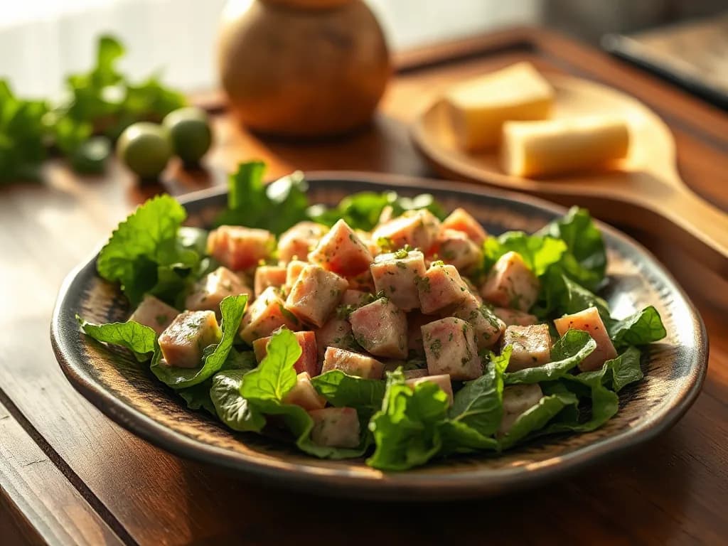 Tuna & Garden Greens