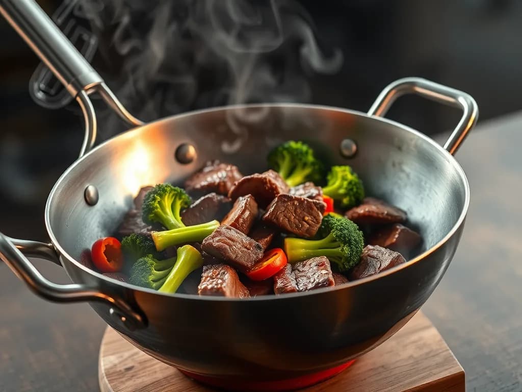 Sizzling Beef & Crisp Broccoli Stir-Fry