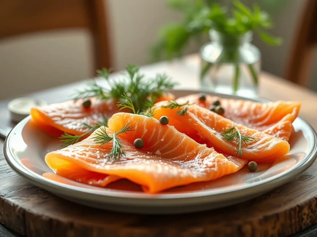 Smoked Salmon Plate