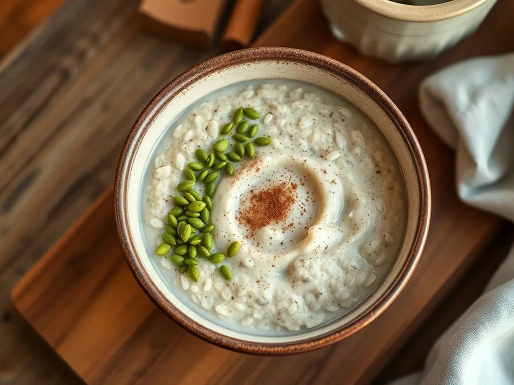 Cinnamon & Hemp Seed Oatmeal