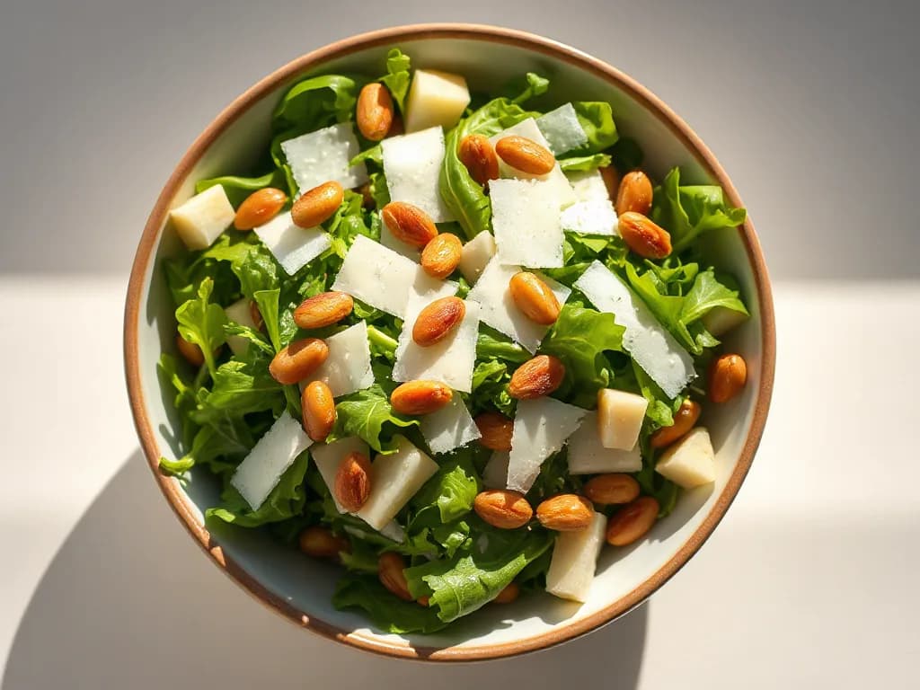 Peppery Arugula Salad with Lemon Vinaigrette