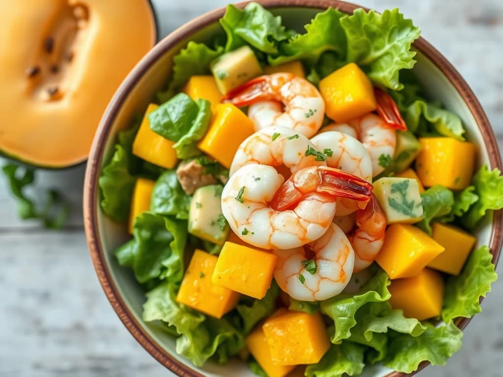 Zesty Shrimp Salad with Mango and Avocado