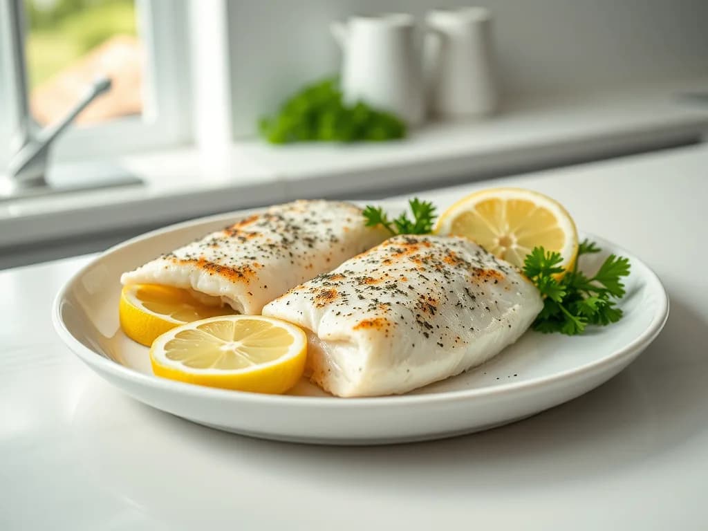 Lemon-Herb Baked White Fish