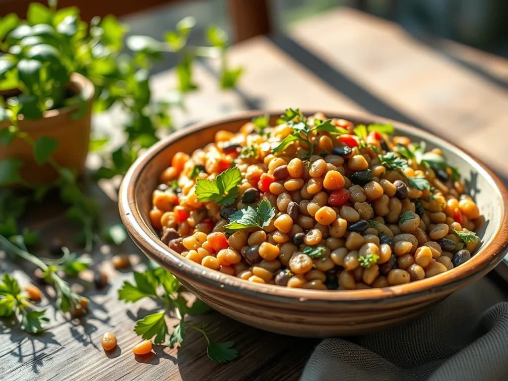 Mediterranean Lentil Salad
