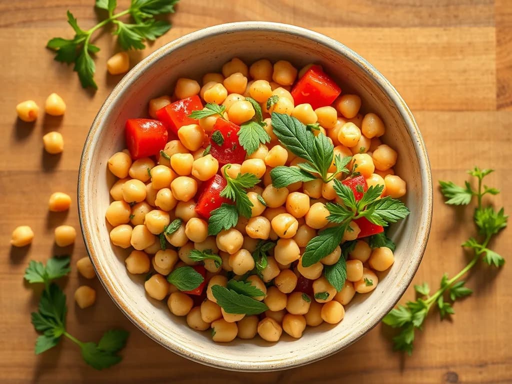 Zesty Mediterranean Chickpea Salad