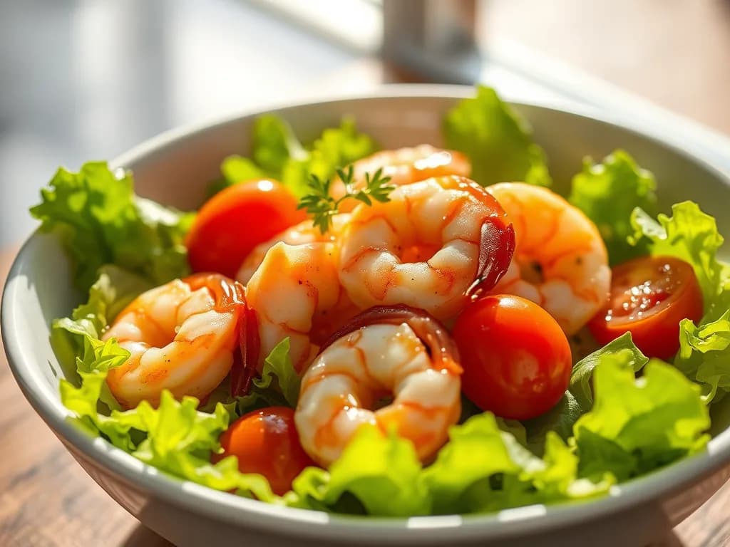 Zesty Lime Shrimp Salad