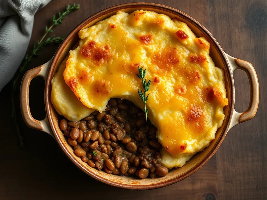 Hearty Lentil Shepherd’s Pie