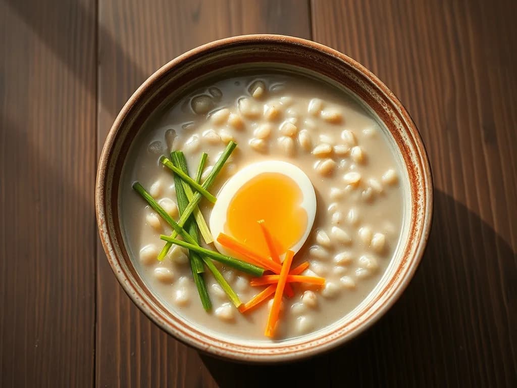 Soothing Miso-Ginger Brown Rice Porridge