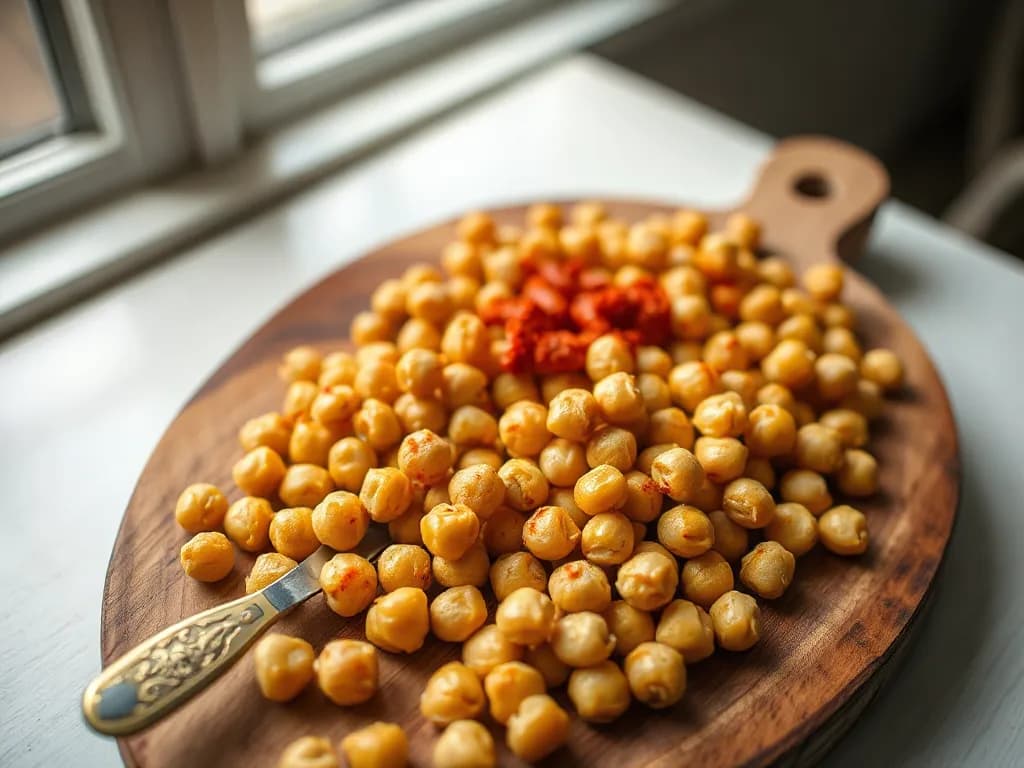 Crispy Roasted Chickpeas