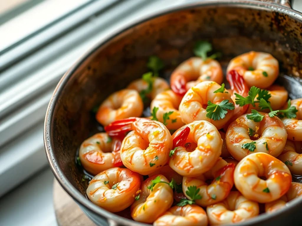 Zesty Lemon Garlic Shrimp