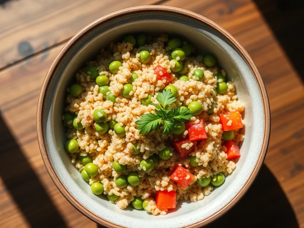 Zesty Edamame and Quinoa Salad
