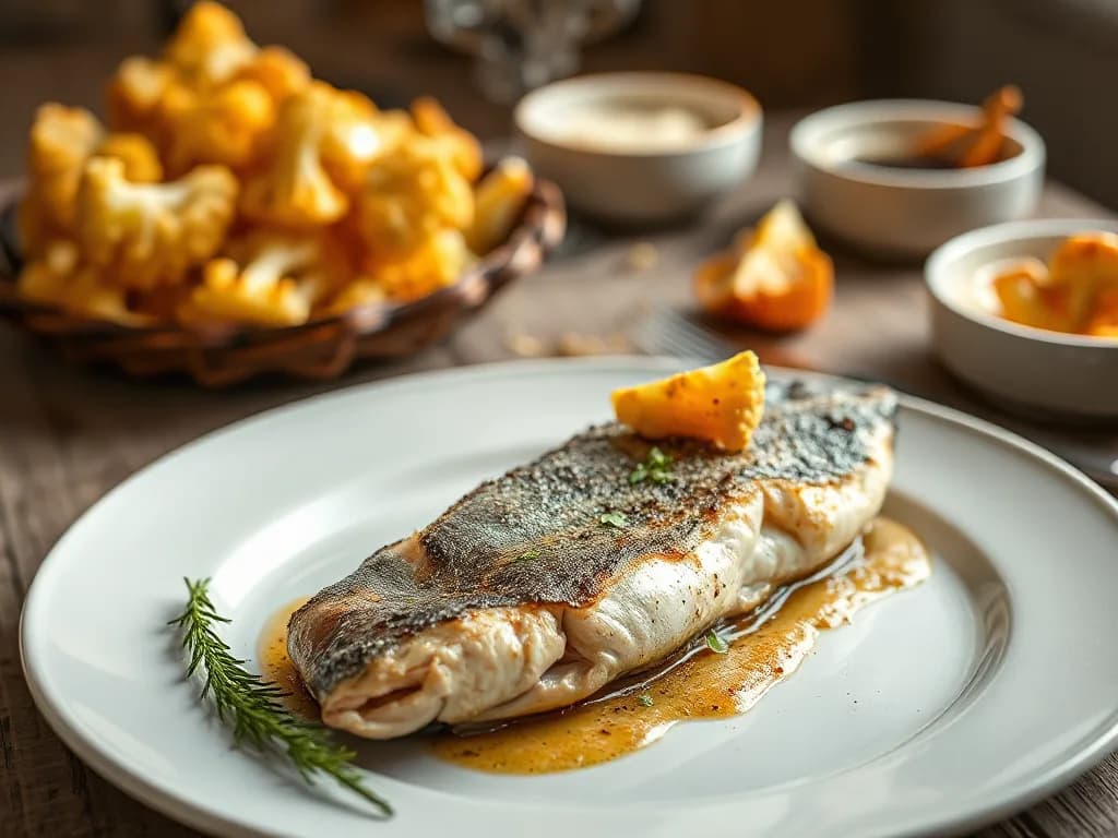 Roasted Trout & Caramelized Cauliflower