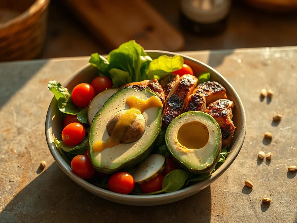 Chicken Avocado Bowl