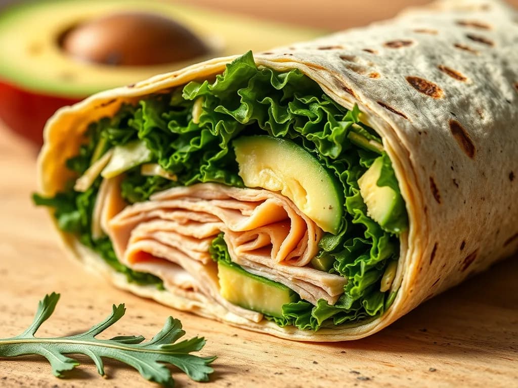 Turkey & Emerald Kale Wrap