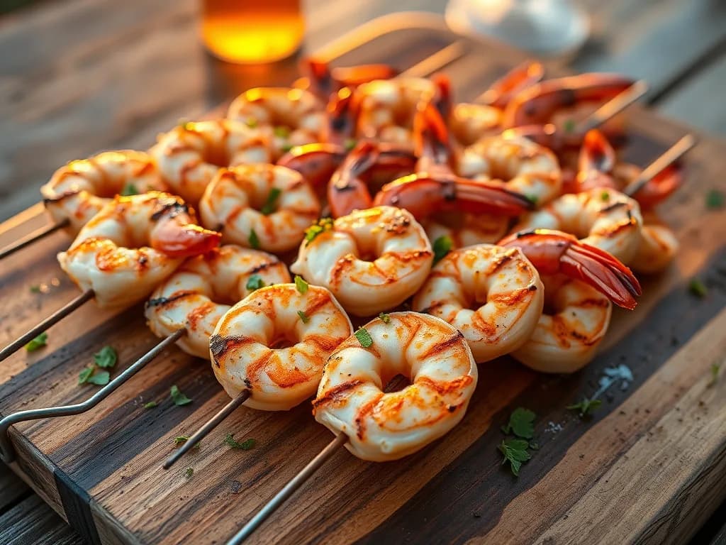 Grilled Shrimp Skewers