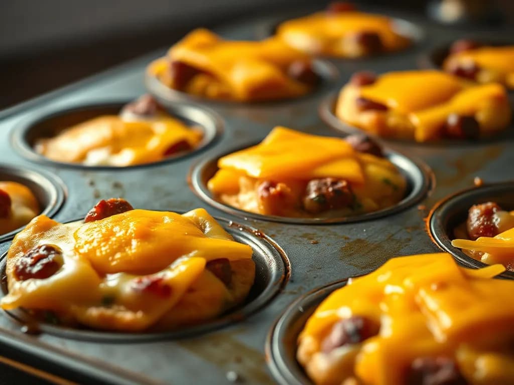 Sausage & Aged Cheddar Egg Muffins