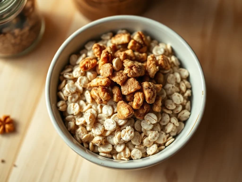 Hearty Steel-Cut Oats with Toasted Walnuts